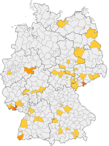 Namensverteilung Zahm